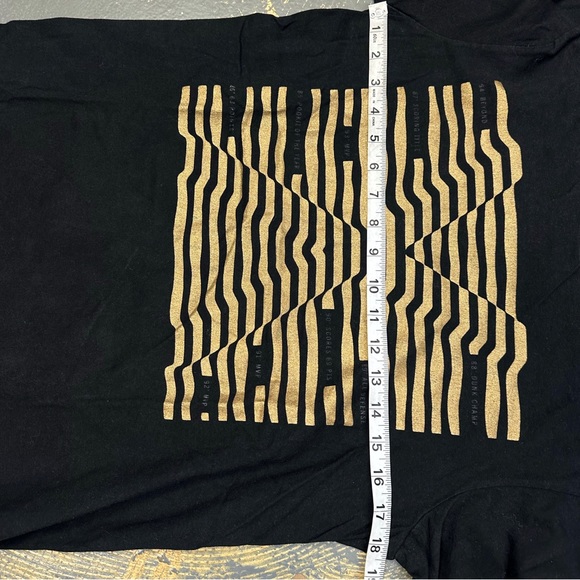 Air Jordan Jumpman Shirt Medium Nike 10 X 561416-010 Black Gold - Picture 5 of 8